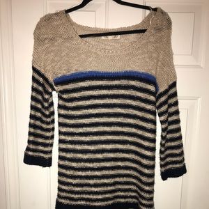 Knitted stripped sweater